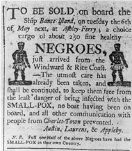 Advertisement for Slaves