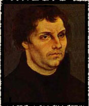 Painting of Martin Luther